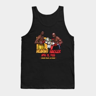 Hagler vs Hearns Comics Retro Tank Top